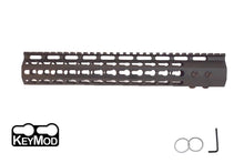 Load image into Gallery viewer, AR15 12&quot; Slim Keymod Handguard Rail One Piece Free Float with 6 Screws