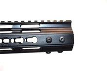 Load image into Gallery viewer, AR15 15&quot; Super Slim Keymod Handguard Free Float 6 Screws eclipse